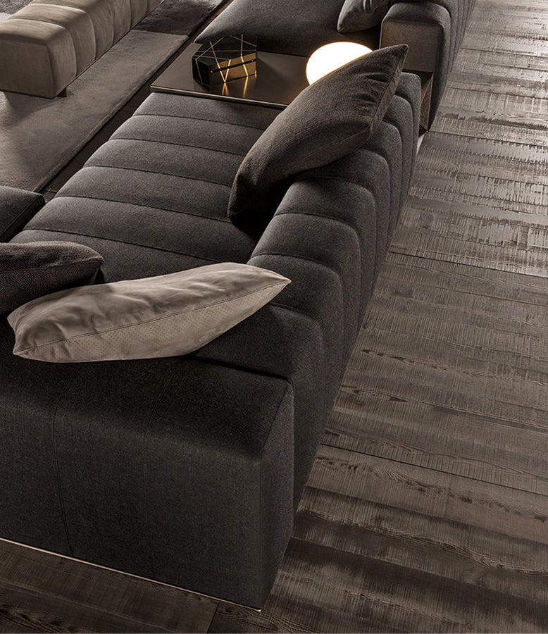Yamamoto Three Seater, Four Seater, Four Seater Corner Sofa, Real Leather