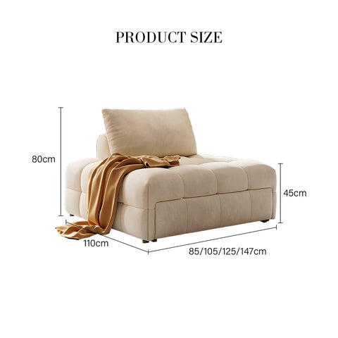 Nia Single Sofa Bed, Mini Sofa Bed