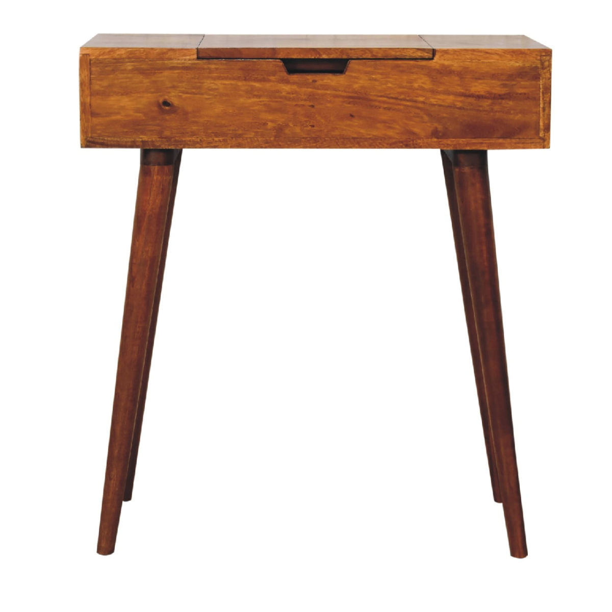 Artisan Furniture Solid Mango Wood Mini Chestnut Fold Vanity