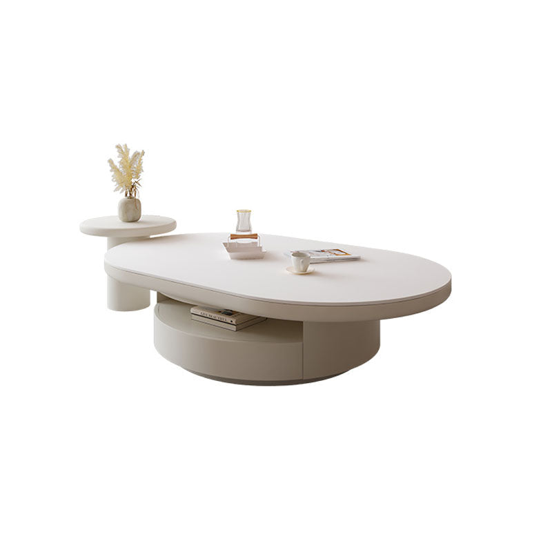 Yoho Coffee Table Set, Cream