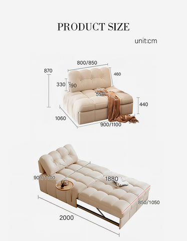 Katarina Sofa Bed, Small Double Sofa Bed, Single Sofa Bed