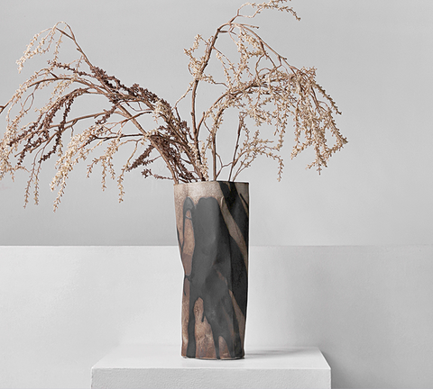 Akello Art Deco Vase, Decorative Vase