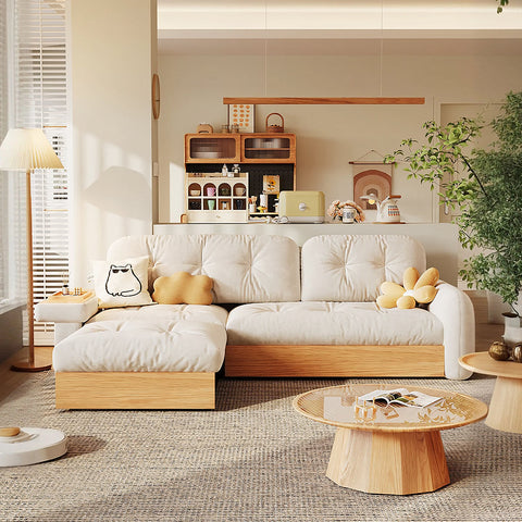 Caballero Three Seater Corner Sofa Bed, Three Seater Sofa, Leathaire