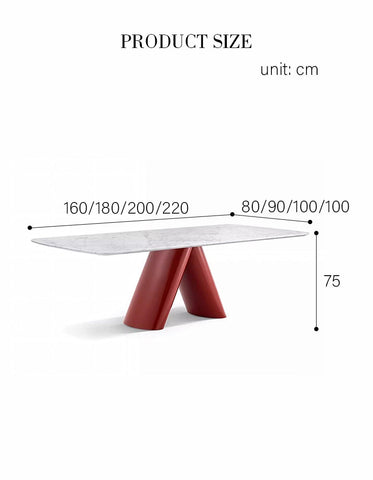 Hossain Dining Table, Marble, More Shapes