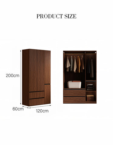 Aisha Wardrobe, 2 Door Wardrobe, 4 Door Wardrobe, More Sizes