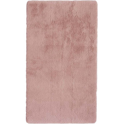 Luxury Pink Faux Fur Rug