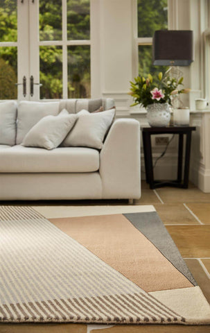 Bauhaus Abstract Wool Rug