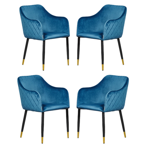 Verona LUX velvet dining chair