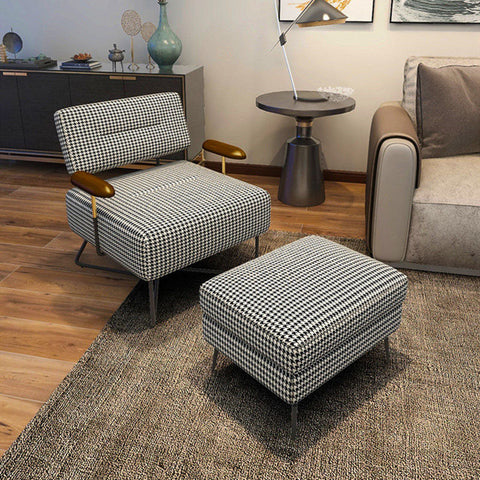 Riana Armchair, Black & White