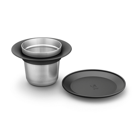 Premium Tea Strainer - Zack Omba Brushed Stainless Steel Filter