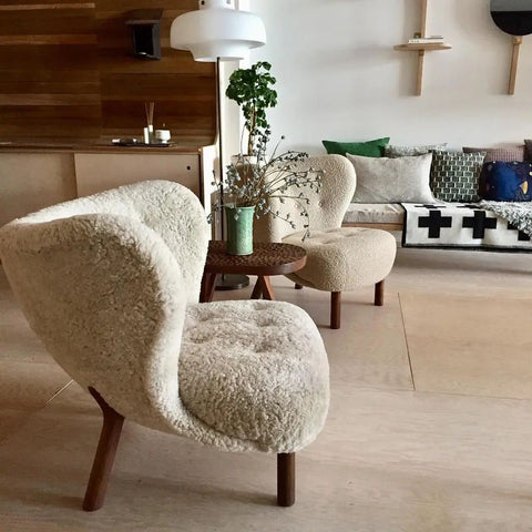 Classic Little Fitz Lounge Chair, Short Hair