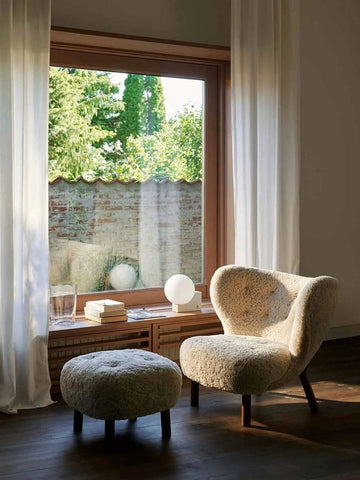 Classic Little Fitz Lounge Chair, Short Hair
