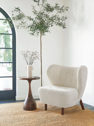Classic Little Fitz Lounge Chair, Short Hair