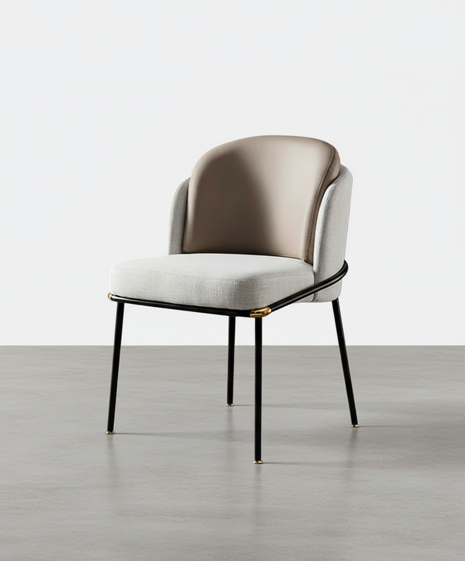 Theobald Dining Chair, Grey