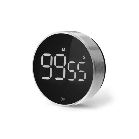 Zack Cundo Magnetic Digital Kitchen Timer | Stainless Steel