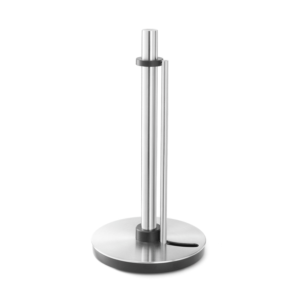 Zack Lingo Premium Brushed Stainless Steel Kitchen Roll Holder - Award-Winning German Design
