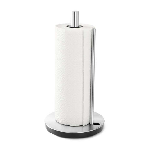 Zack Lingo Premium Brushed Stainless Steel Kitchen Roll Holder - Award-Winning German Design