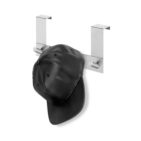Zack Exit Premium Brushed Stainless Steel Door Hook Rack - Award-Winning German Design