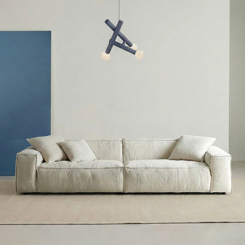 Dino Three Seater Sofa, Cotton Linen