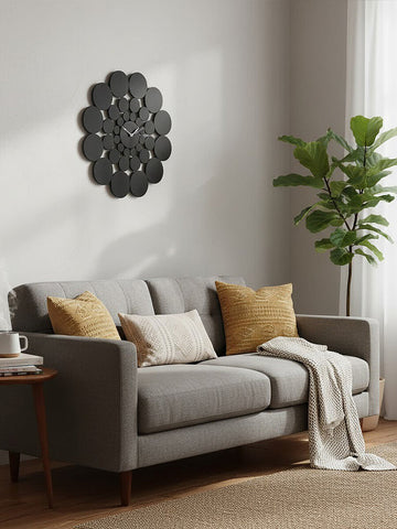 Datsun  Black Discs Design Wall Clock