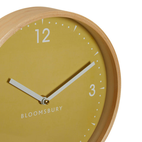 Vitus Small Yellow Wall Clock