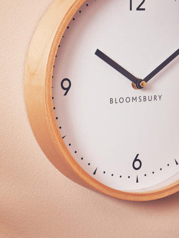 Vitus Small White Wall Clock