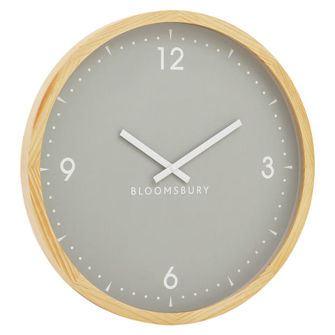 Vitus Grey Wall Clock