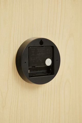 Vitus Black Wall Clock