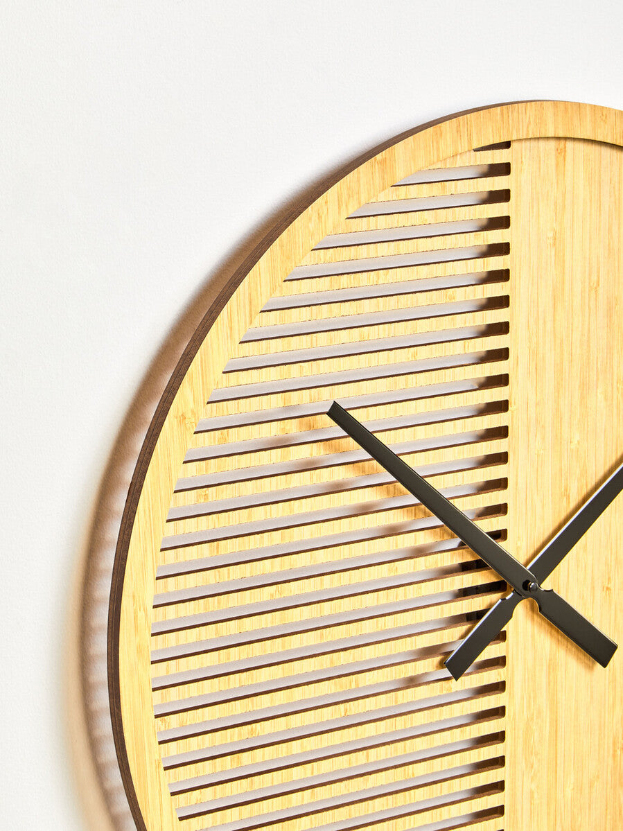 Vitus Small Wooden Effect Wall Clock