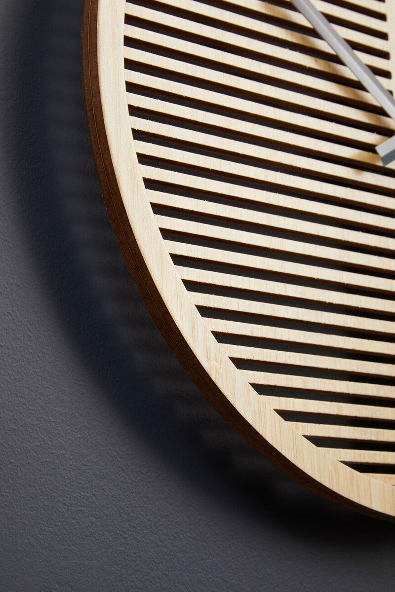 Vitus Small Wooden Effect Wall Clock