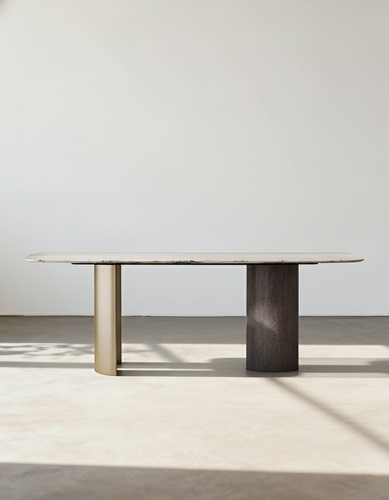 Cameron Dining Table, Marble