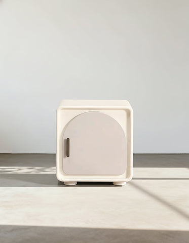 Sunset Serenade Bedside Table, White