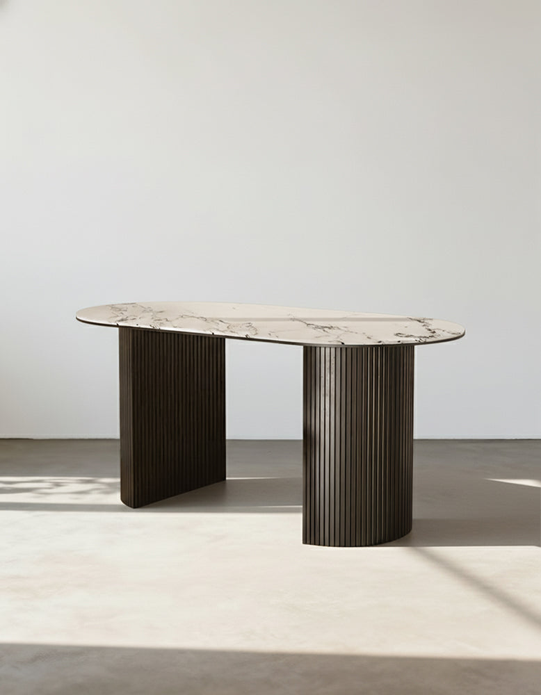 Esther Dining Table, Sintered Stone/Marble