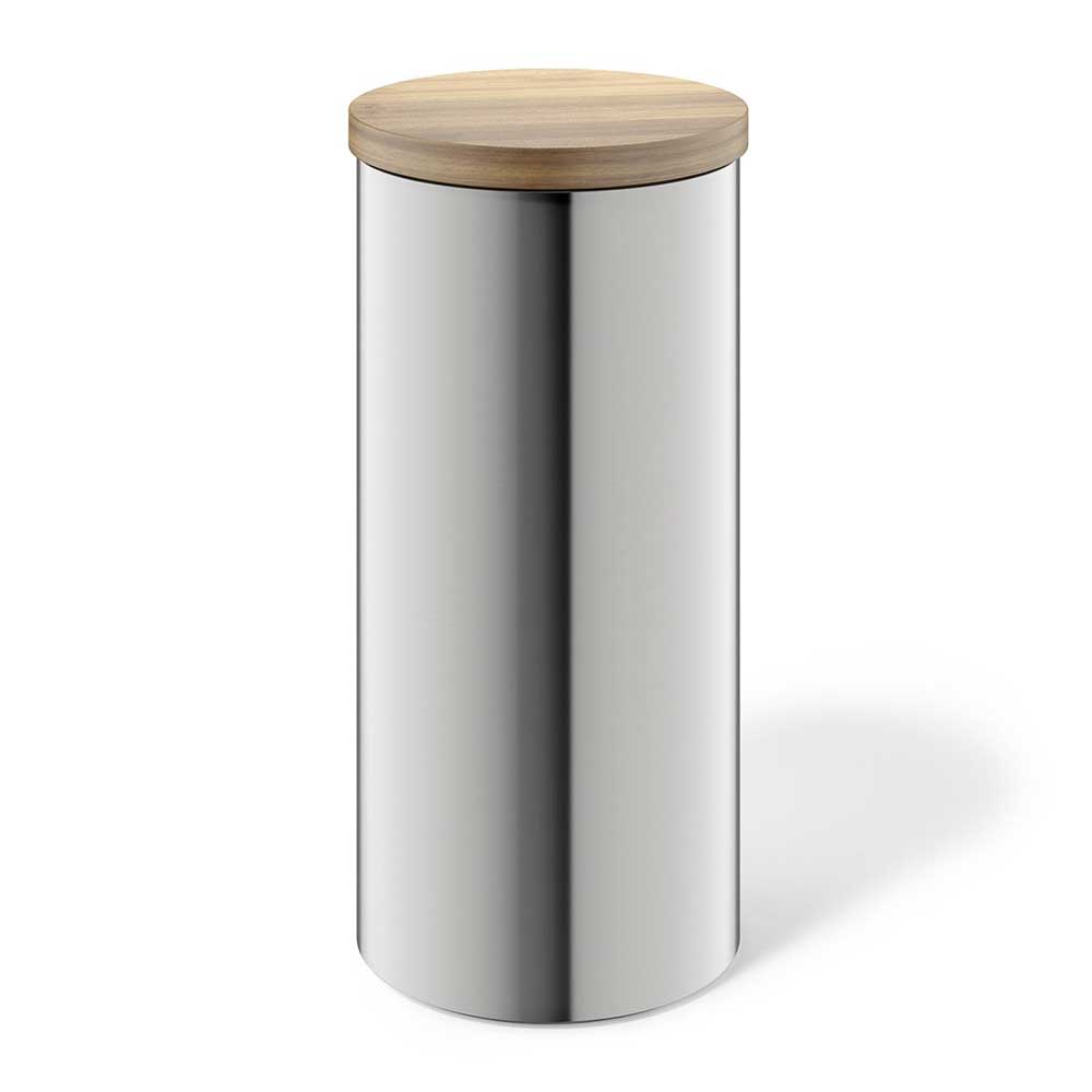 Zack Cera Premium 1.4L Brushed Stainless Steel Storage Canister - Aroma-Sealing Kitchen Luxury