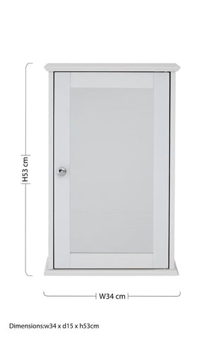 Portland Mirrored Cabinet