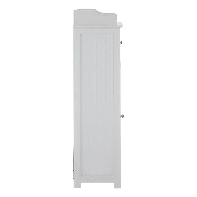 Portland Glass Door Floor Standing Cabinet