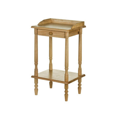 Heva Rectangular Tropical Hevea Wood Side Table