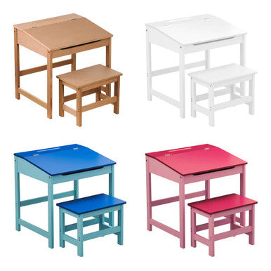 Jordan Childrens Pink Desk And Stool
