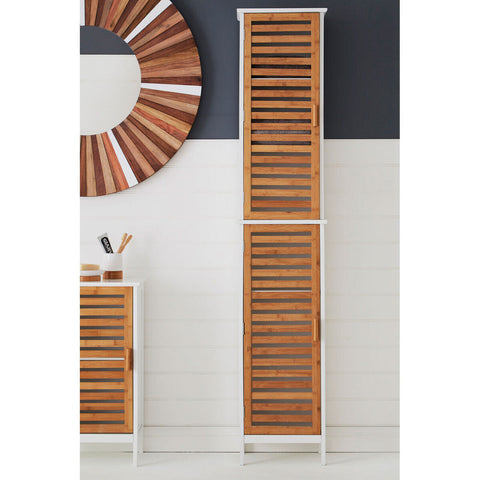 Verdon 2 Single 4 Inner Shelves Standing Cabinet
