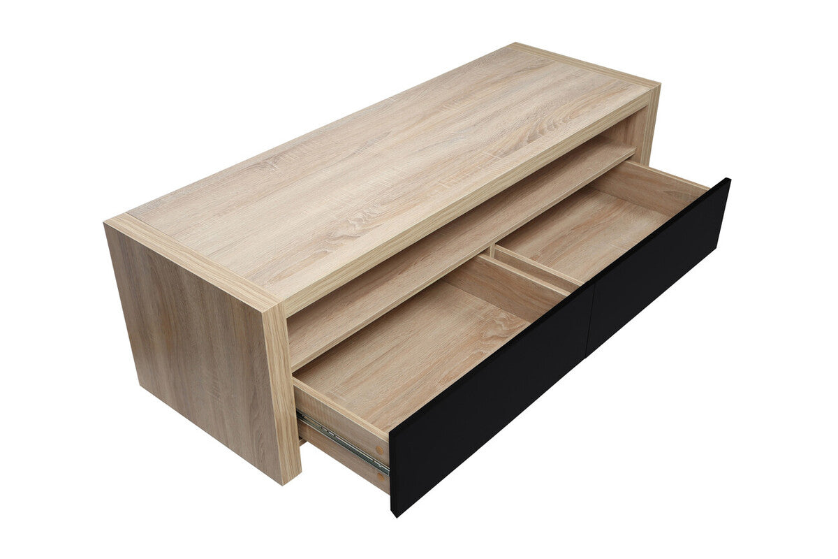Loki 2 Drawers And 1 Shelf Coffee Table