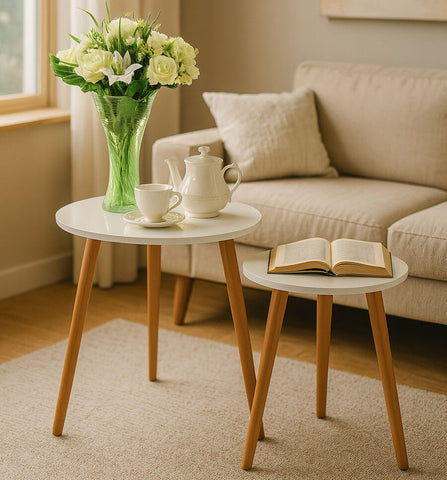 Nostra Nest Of 2 Round Tables