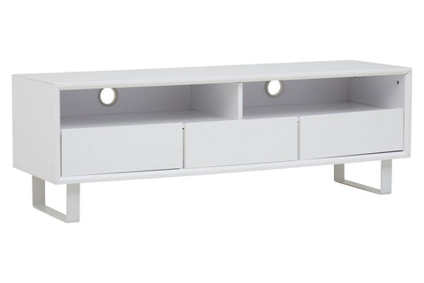 Moritz White High Gloss Media Cabinet