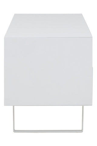 Moritz White High Gloss Media Cabinet