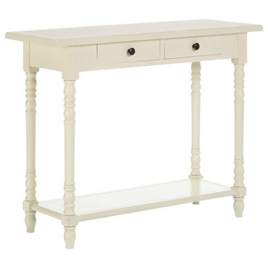 Heritage 2 Drawers Ivory Console Table