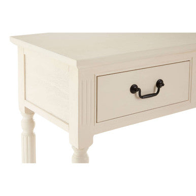 Heritage 3 Drawer Ivory Console Table