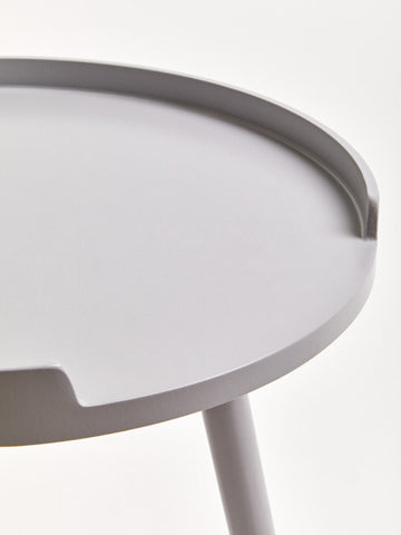 Viborg Grey Small Round Side Table