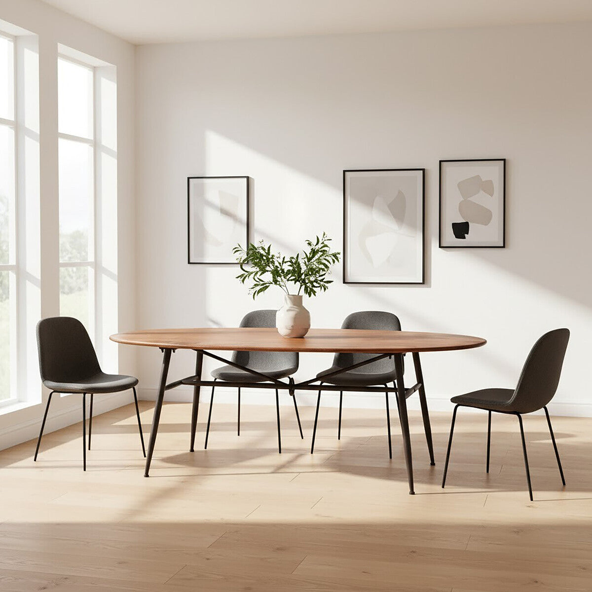 New Foundry Oval Table