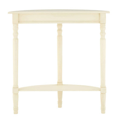 Heritage Ivory Rounded Console Table
