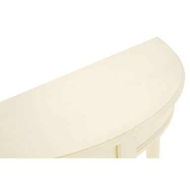 Heritage Ivory Rounded Console Table
