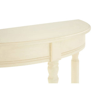 Heritage Ivory Rounded Console Table